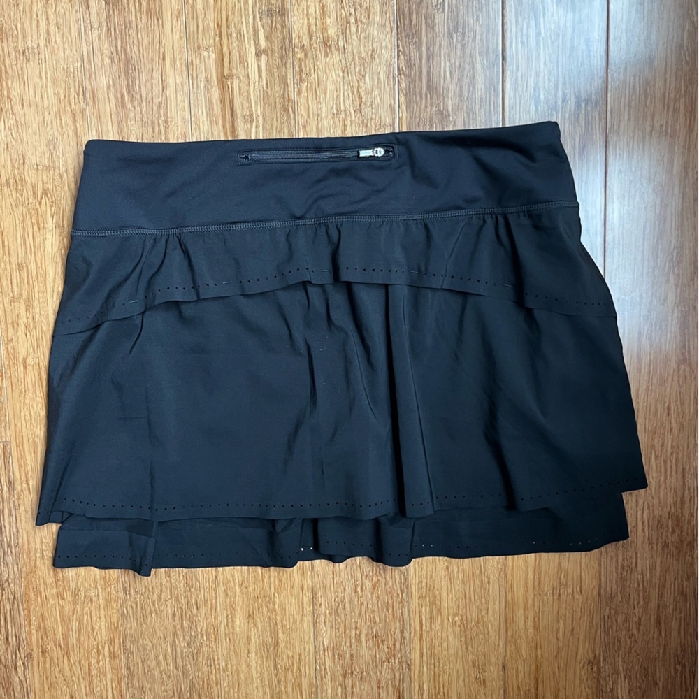 Athleta Black Athletic Skirt Size Large 1165 - Picture 5 of 5